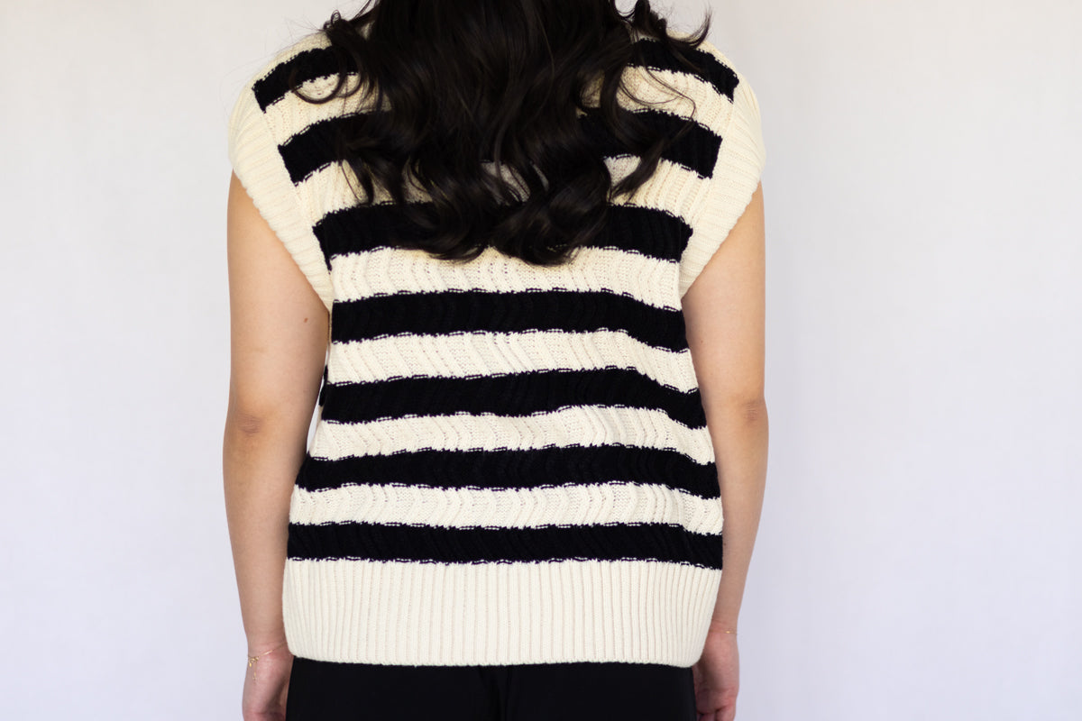 CUPID STRIPE VEST